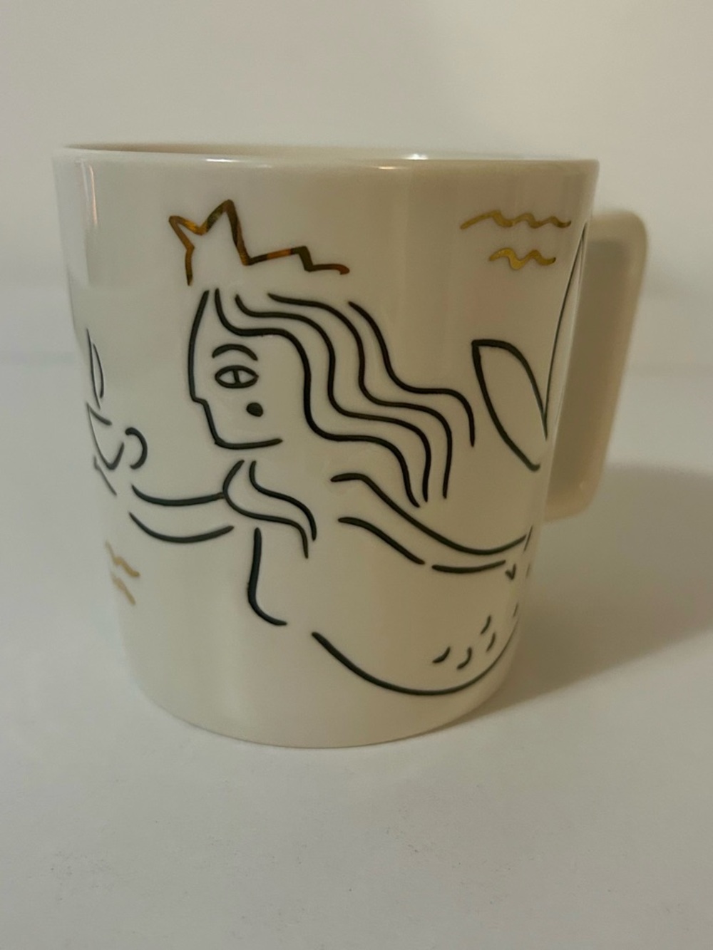 Starbucks Siren Mermaid Ceramic Coffee Mug 2017 Collection 12oz.